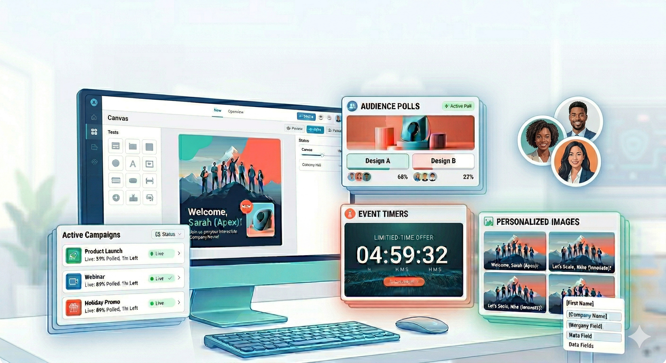 User details with per-user permissions and role assignment