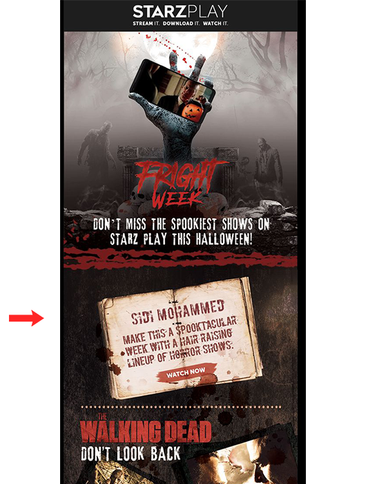 Personalized offer image