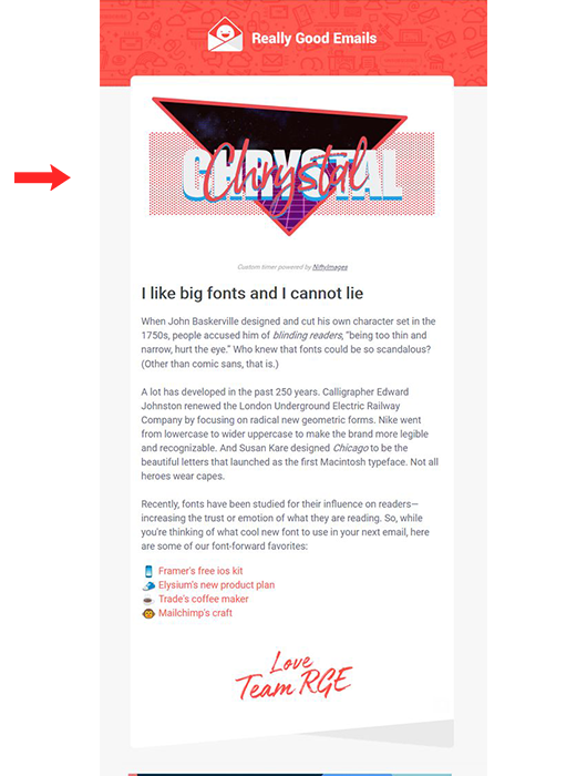 Loyalty card personalized image