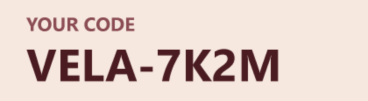 Close-up of the Retina image on a phone: the same code with clean, sharp edges