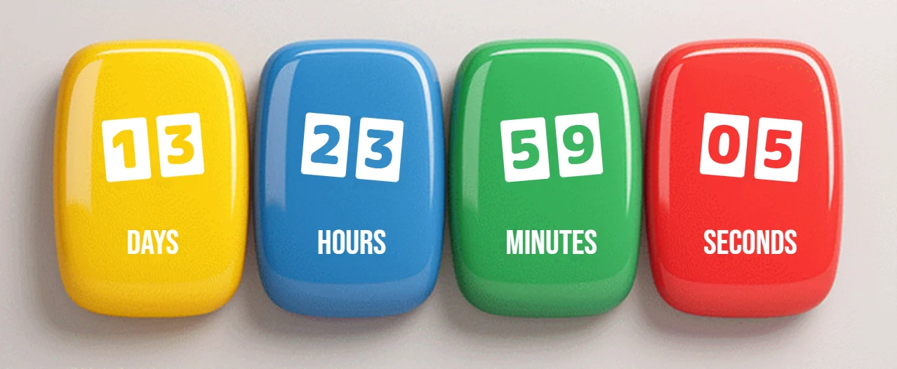Countdown timer example