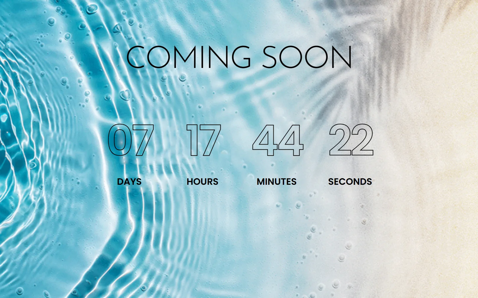 Custom styled timer