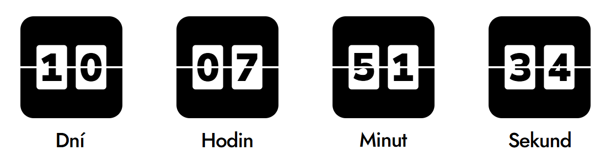 Czech countdown timer