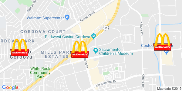 McDonalds Map Example